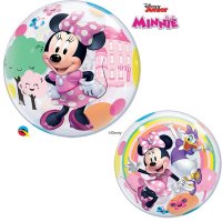 22" Minnie Mouse Fun Single Bubble Balloons