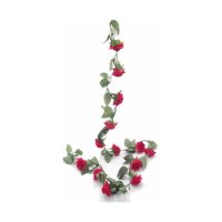 Red Rose Artificial Garland