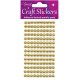 (image for) Pearls Gold Eleganza Craft Stickers x240