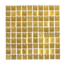 (image for) Matte Gold Click And Connect Sequin Wall Panels Type B