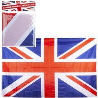 (image for) Union Jack Mega Rayon Flag 8ft x 5ft