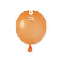 (image for) 5" Orange Latex Balloons 50pk