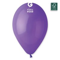 (image for) 5" Purple Violet Latex Balloons 50pk