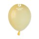 (image for) 5" Pastel Baby Yellow Latex Balloons 50pk