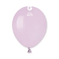 (image for) 5" Pastel Lilac Latex Balloons 50pk