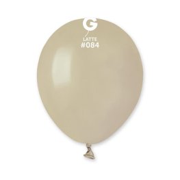 (image for) 5" Latte Latex Balloons 50pk