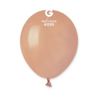5" Misty Rose Latex Balloons 100pk