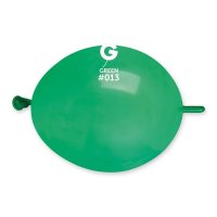 6" Green Glink Latex Balloons 100pk