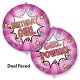 (image for) 18" Birthday Girl, Girl Power Foil Balloons