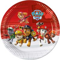 (image for) Paw Patrol Ready For Action Paper Plates 8pk