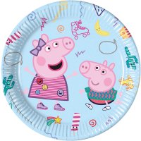 Peppa Pig Messy Play Paper Plates 8pk