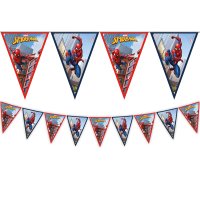 (image for) Spiderman Crime Fighter Triangle Flag Banner