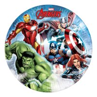 (image for) Avengers Infinity Stones Party Paper Plates 8pk