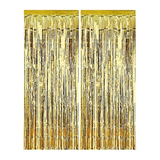 (image for) Gold Foil Door Curtain Decoration