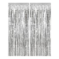 Silver Foil Door Curtain Decoration