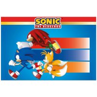 Sonic The Hedgehog Party Plastic Tablecover 1pk
