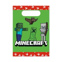 Minecraft Paper Party Bags 4pk