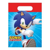 Sonic The Hedgehog Party Paper Bags 4pk