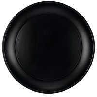 (image for) 21cm Black Reusable Plate x1