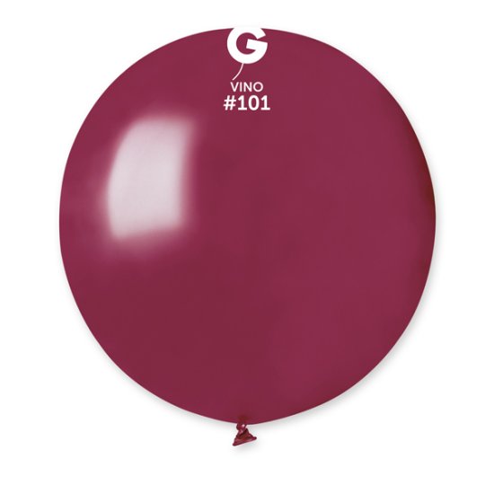 (image for) 19" Vino Latex Balloons 25pk