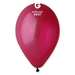 (image for) 13" Burgundy Latex Balloons 50pk