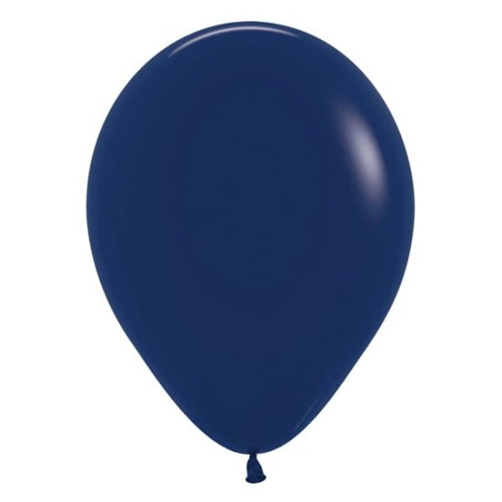 (image for) 12" Fashion Navy Blue Latex Balloons 50pk