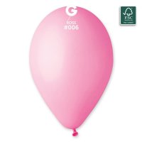 (image for) 13" Rose Pink Latex Balloons 50pk