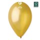 (image for) 13" Metallic Gold Latex Balloons 50pk