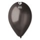 (image for) 13" Metallic Black Latex Balloons 50pk