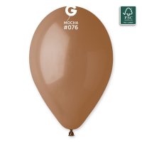 (image for) 13" Mocha Latex Balloons 50pk