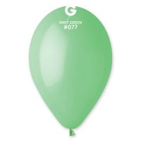 (image for) 13" Pastel Mint Green Latex Balloons 50pk