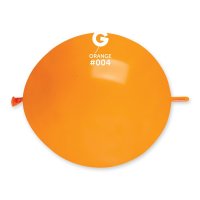 (image for) 13" Orange Glink Latex Balloons 50pk