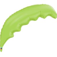 36" Lime Green Palm Frond Foil Balloons