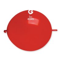 (image for) 13" Red Glink Latex Balloons 50pk