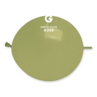 (image for) 13" Olive Green GLink Latex Balloons 50pk