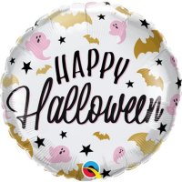 (image for) 18" Halloween Glam Bats And Ghosts Foil Balloons