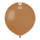 (image for) 19" Mocha Latex Balloons 25pk