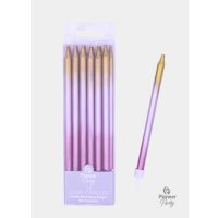 (image for) Rose Gold Ombre Straight Candles 12pk