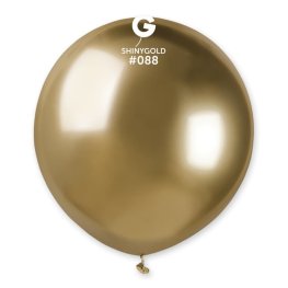 (image for) 19" Shiny Gold Latex Balloons 25pk