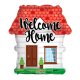 (image for) 18" Welcome Home Shape Foil Balloons