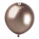 (image for) 19" Shiny Rose Gold Latex Balloons 25pk