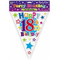 (image for) Happy 18th Birthday Bunting