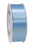 40mm Light Blue Poly Ribbon 91m