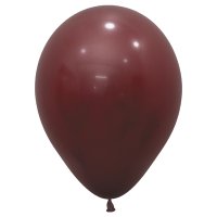 (image for) 12" Fashion Merlot Latex Balloons 50pk