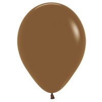 (image for) 12" Fashion Coffee Latex Balloons 50pk