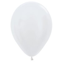 (image for) 12" Satin Pearl Latex Balloons 50pk