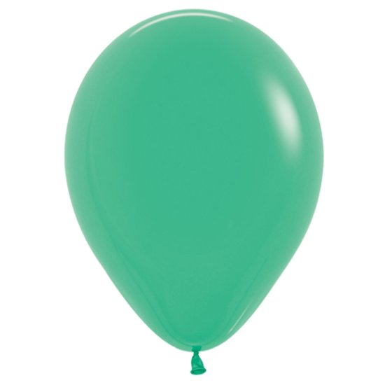 (image for) 5" Fashion Green Latex Balloons 100pk