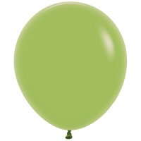 18" Fashion Lime Green Latex Balloons 25pk