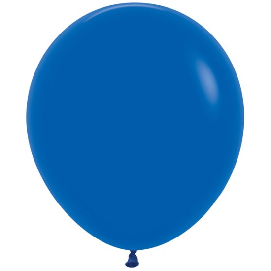 (image for) 18" Fashion Royal Blue Latex Balloons 25pk