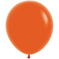18" Fashion Orange Latex Balloons 25pk